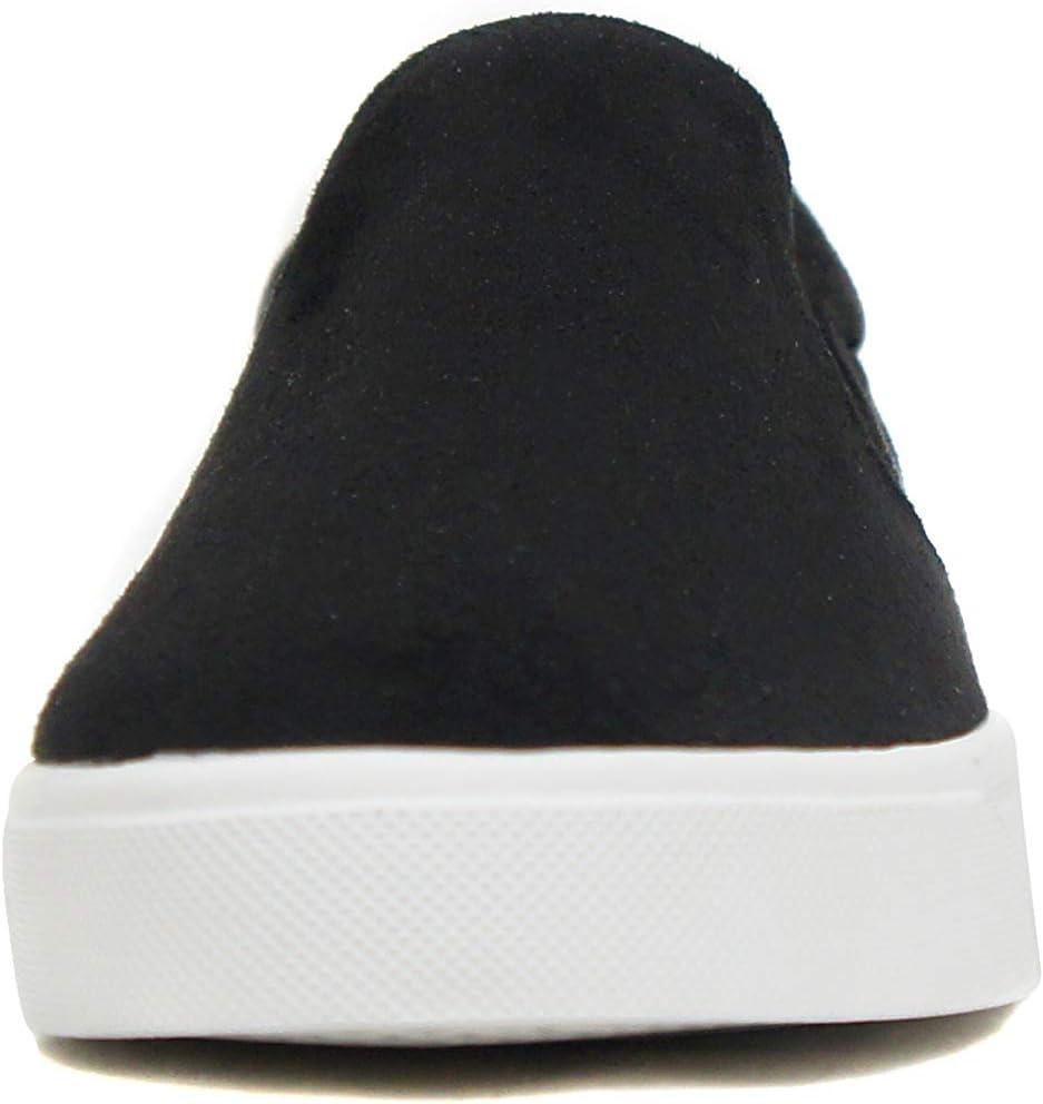 image:imageSoda Top Shoe Reign Womens Closed Toe Slip on Sneaker LoaferBlack Imsu