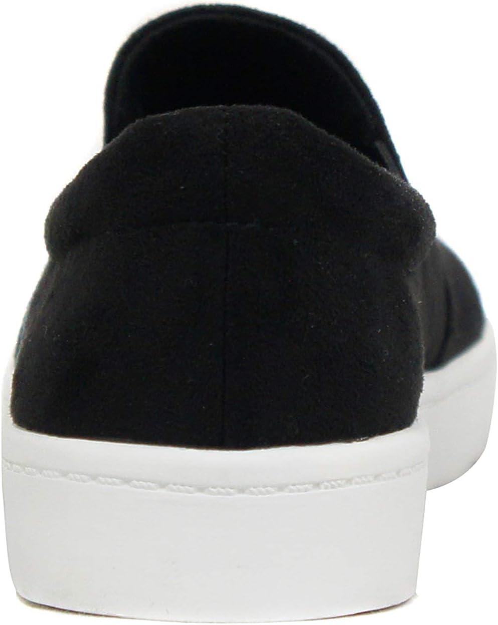 image:imageSoda Top Shoe Reign Womens Closed Toe Slip on Sneaker LoaferBlack Imsu