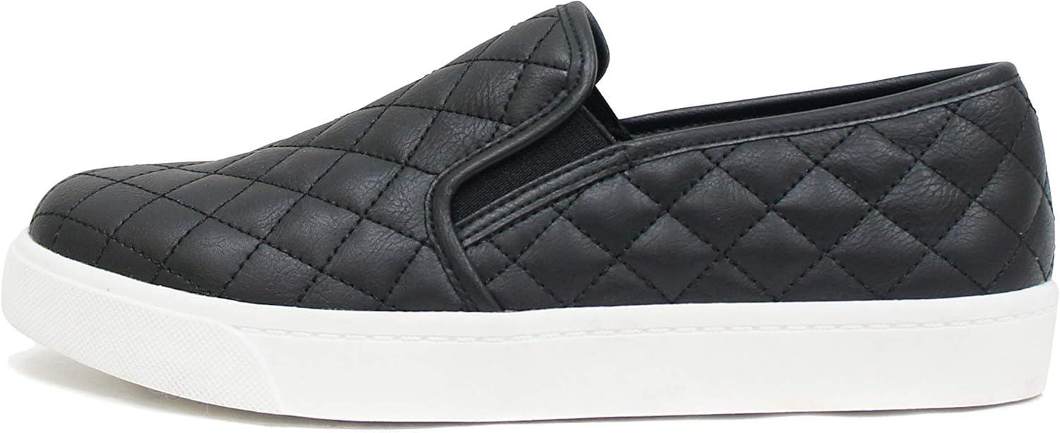 image:imageSoda Topshoe Avenue Alone Womens Preforated Slip On SneakersBlack