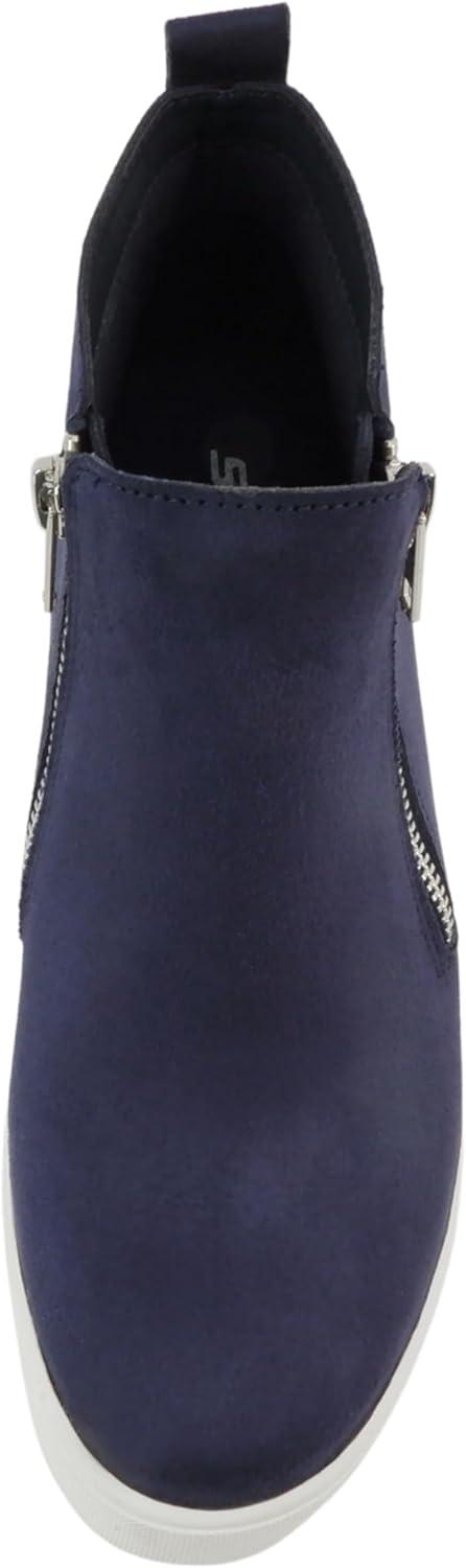 image:imageSoda Womens Taylor Nubuck Hight Top Slip On Fashion SneakersNavy Isu