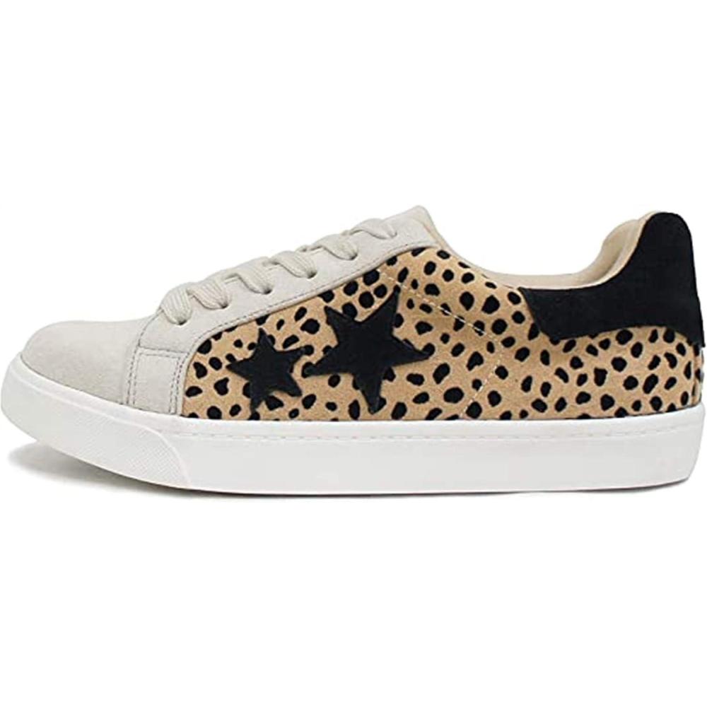 image:imageSoda Wander TrendyFashion Laceup Double Layer Foam Padded Cushion Sock with Stars Low top Fashion SneakersMul Cheet