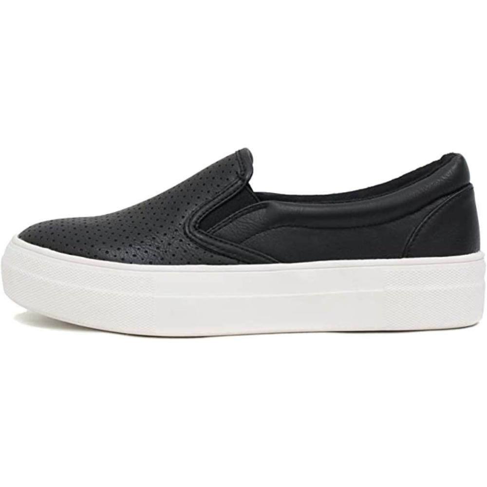 image:imageSoda Womens Preforated Slip On Sneakers Black New C 65